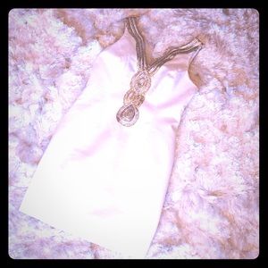 Just Taylor white dress